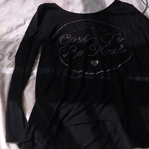 Iβm selling a long sleeve shirt that says βitβs always cool to be kind β.